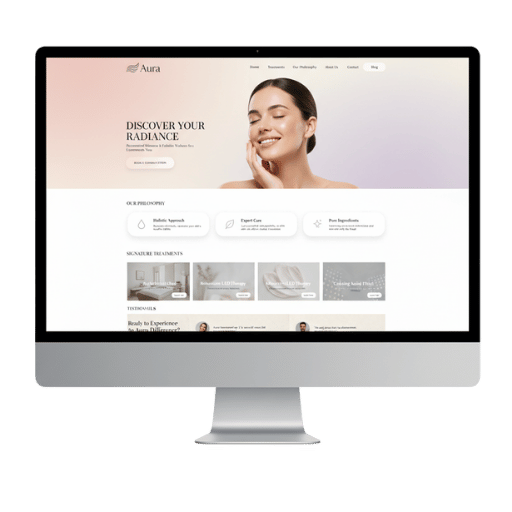 Aura website