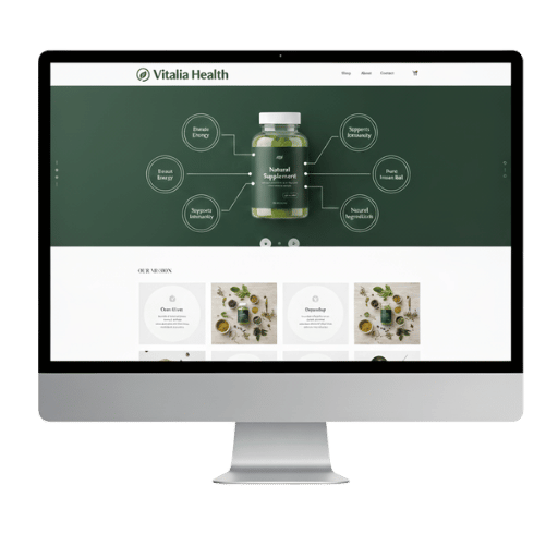 Vitalia Health website